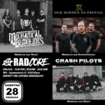 Mechanical Bloodlines + Our Burden to Prevail + Crash Pilots
